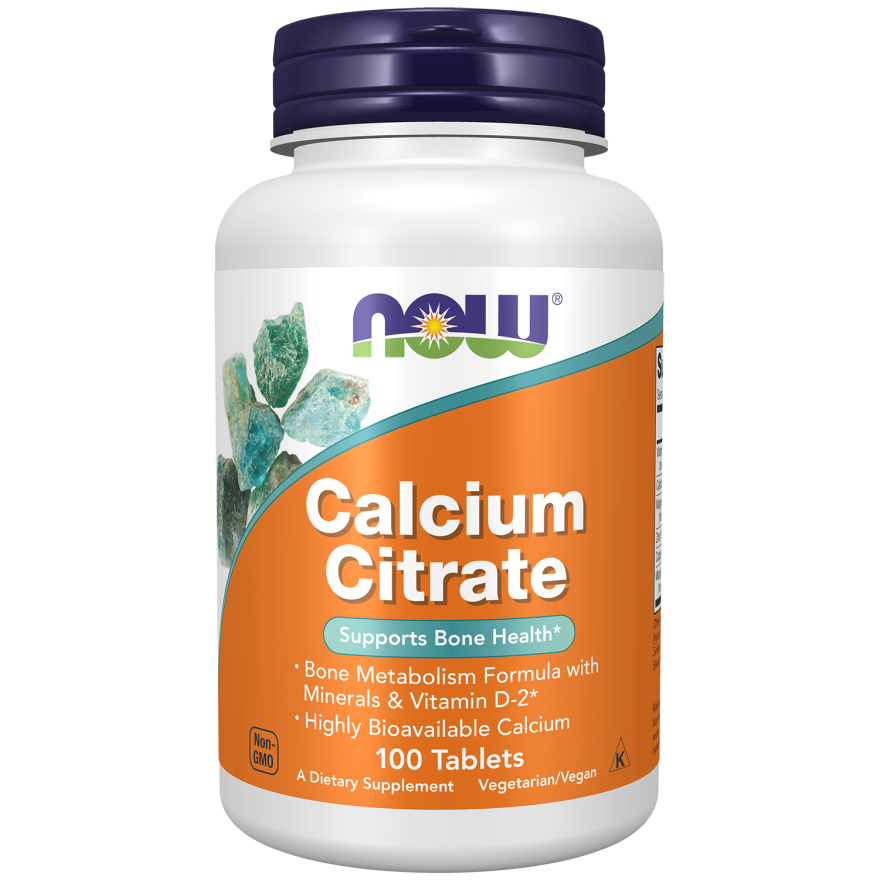 Citrate de calcium - Now Foods main image 1