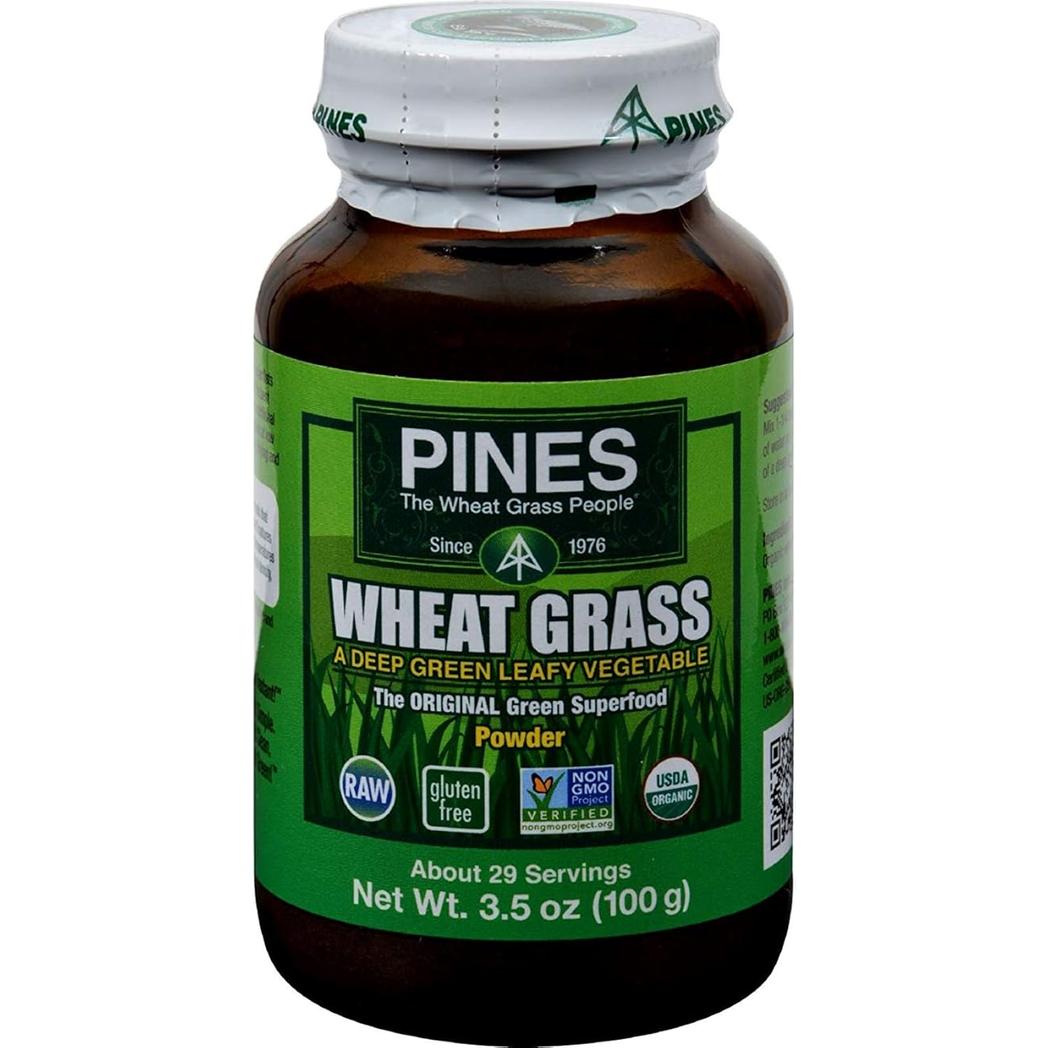 Pines International Wheat Grass Powder, 3.5 Ounce