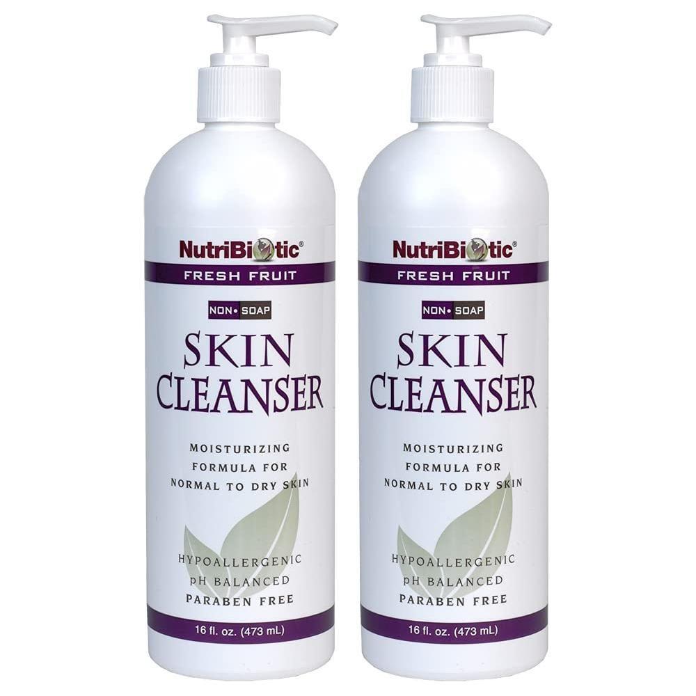 Limpiador de piel sin jabón Nutribiotic Fresh Fruit, 16 fl oz.