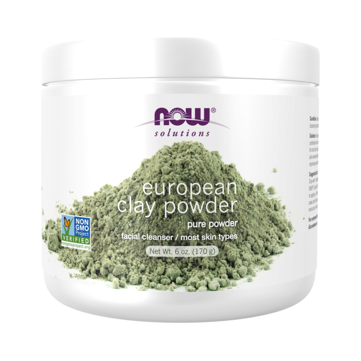 Arcilla montmorillonita europea NOW Foods - 6 oz.