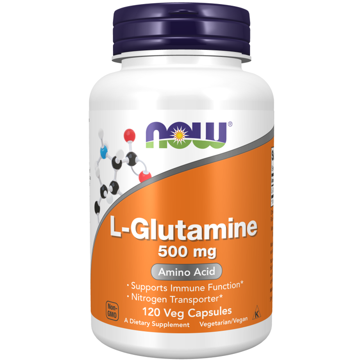 NOW Foods L-Glutamine 500 mg - 120 Caps