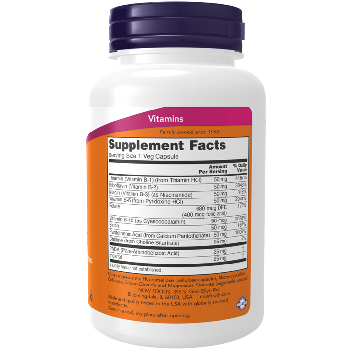 NOW Foods Vitamin B-50  - 100 Caps