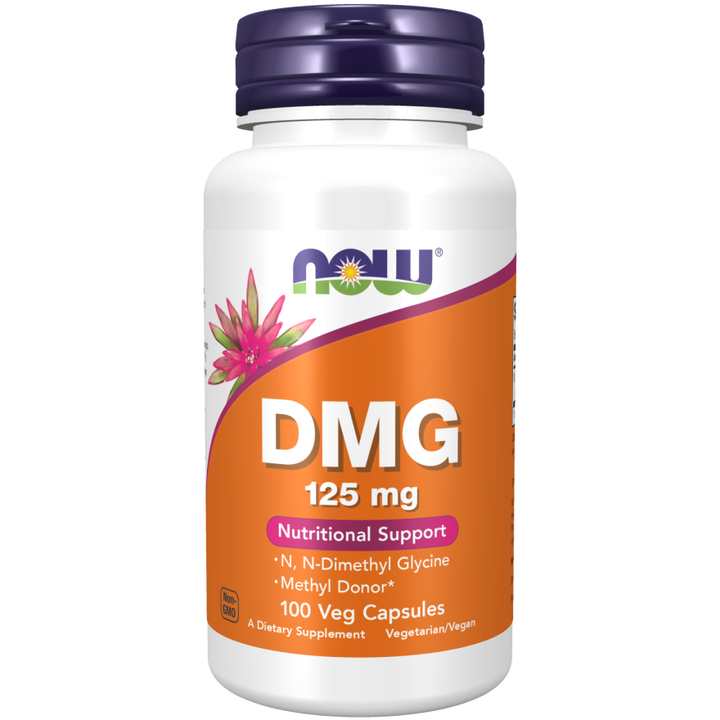 NOW Foods DMG 125 mg 100 Veg Capsules