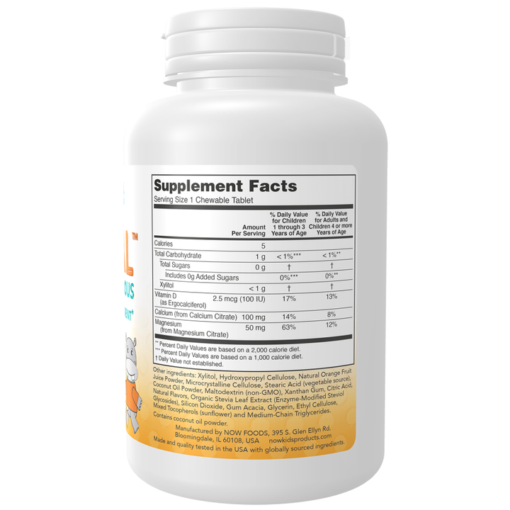 NOW Foods Kid Cal - 100 Calcium Chewables