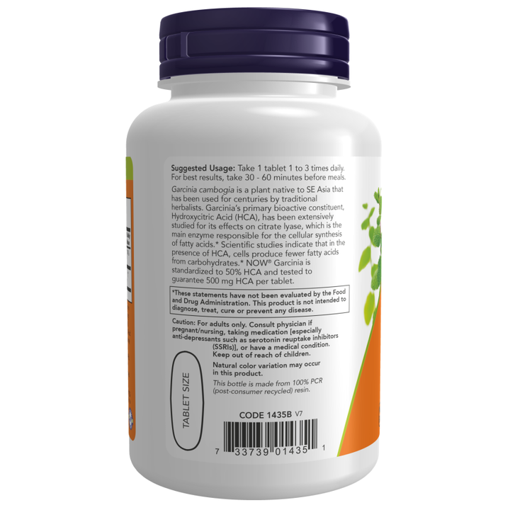 NOW Foods Garcinia 1,000 mg 120 Tablets