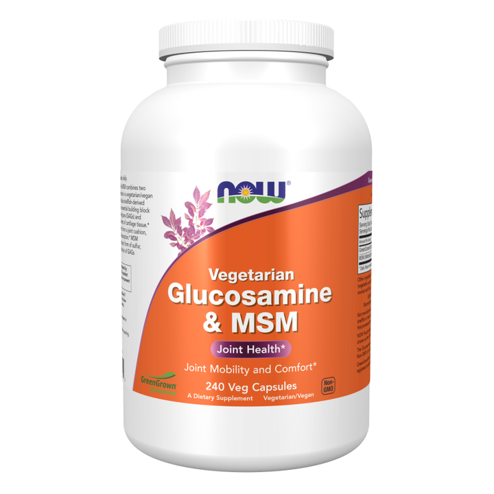 NOW Foods Vegetarian Glucosamine & MSM - 240 Vcaps