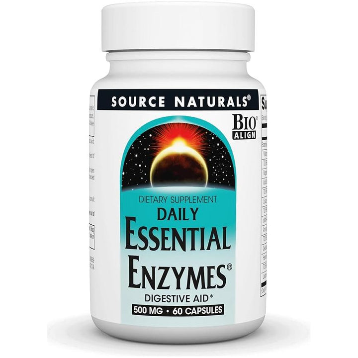 Source Naturals Essential Enzymes 60 Capsules