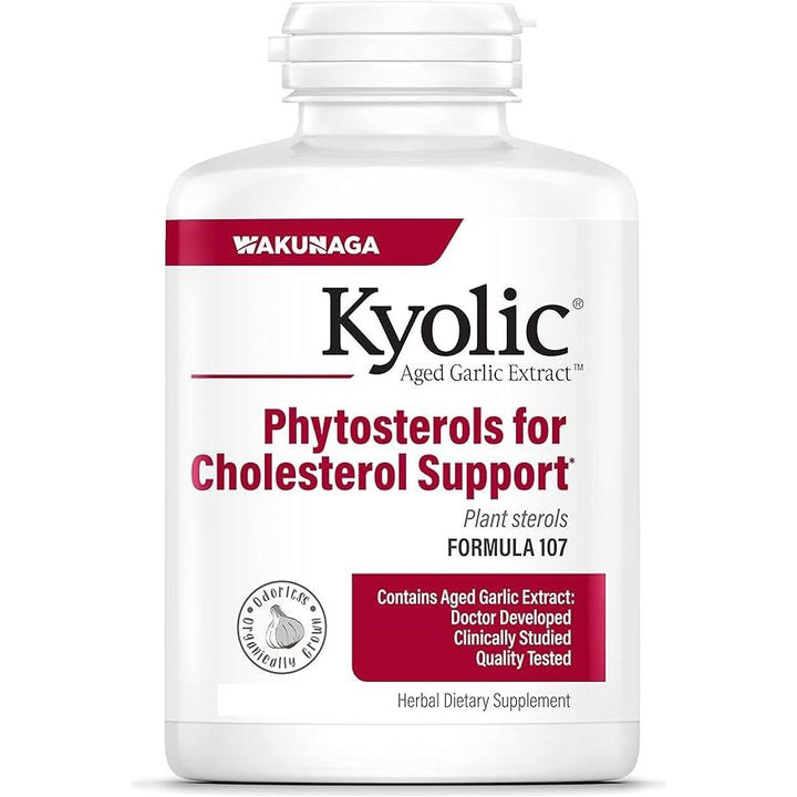 Kyolic Phytosterols for Cholesterol Support Formula 107 80 capsules