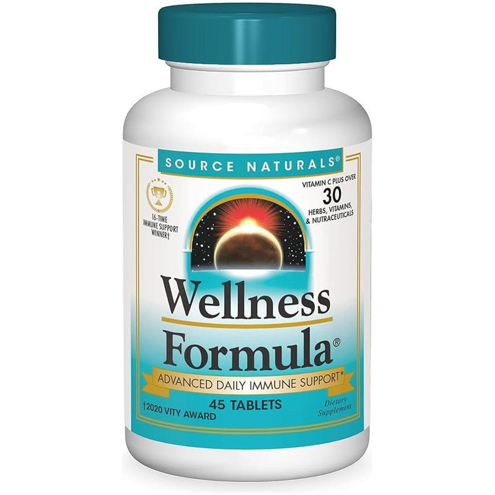 Source Naturals Wellness Formula 45 Tablets