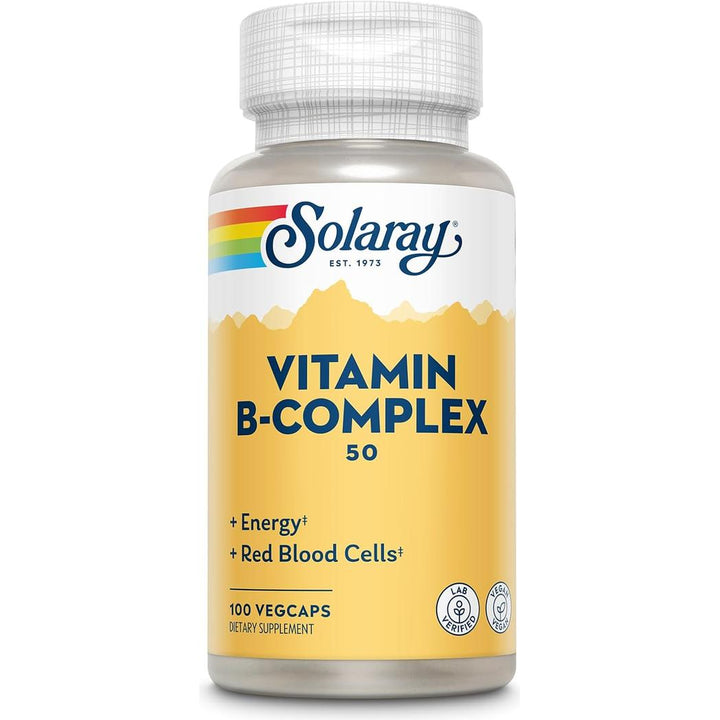 Solaray Vitamin B-Complex 50 --- 100 capsules