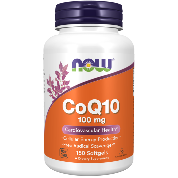 NOW Foods CoQ10 100 mg 150 Softgels
