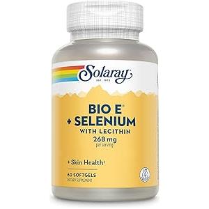 Solaray Bio E with Selenium - 60 softgels