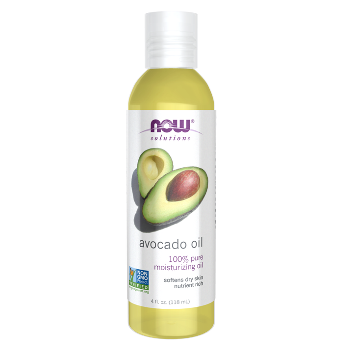 Now Foods Avocado Oil 4 oz. 100% pure moisturizing oil