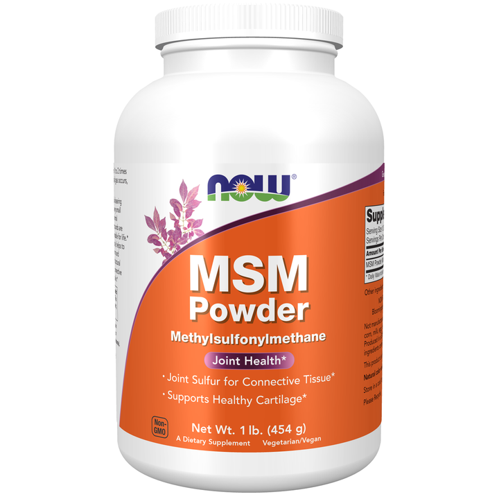 NOW Foods MSM Powder 1 lb.