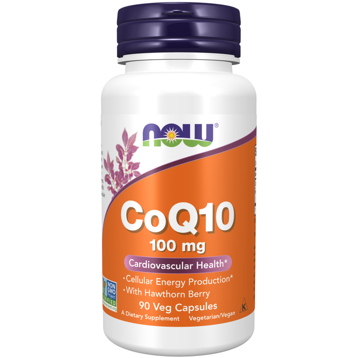 NOW Foods Co Q 10 100mg - 90 Veg Capsules