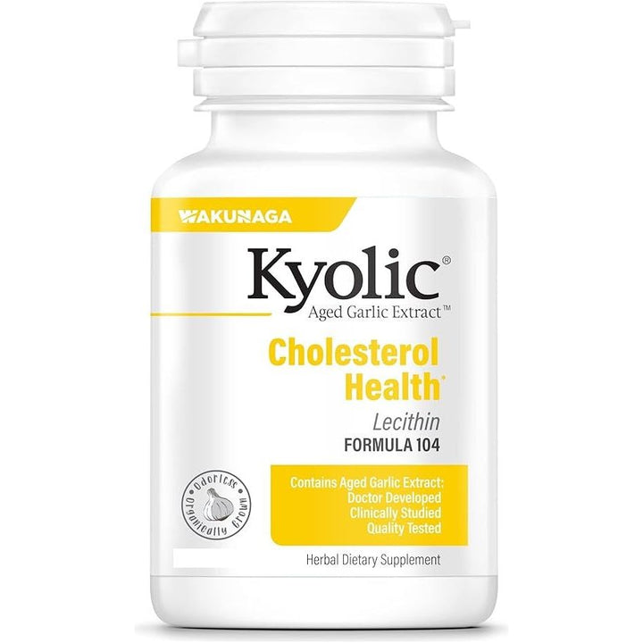 Kyolic Garlic w/ Lecithin Cholesterol Formula 104  - 200 Caps