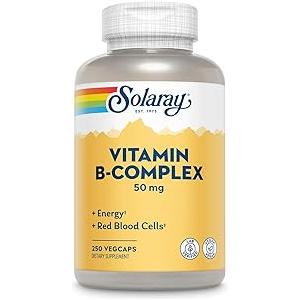 Solaray Vitamin B-Complex 50 --- 250 capsules