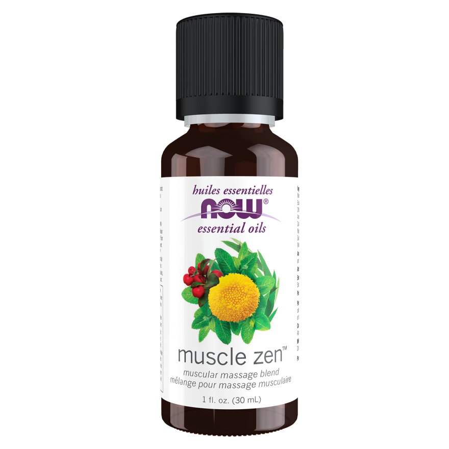 Now Foods Muscle Zen Oil Blend 1oz