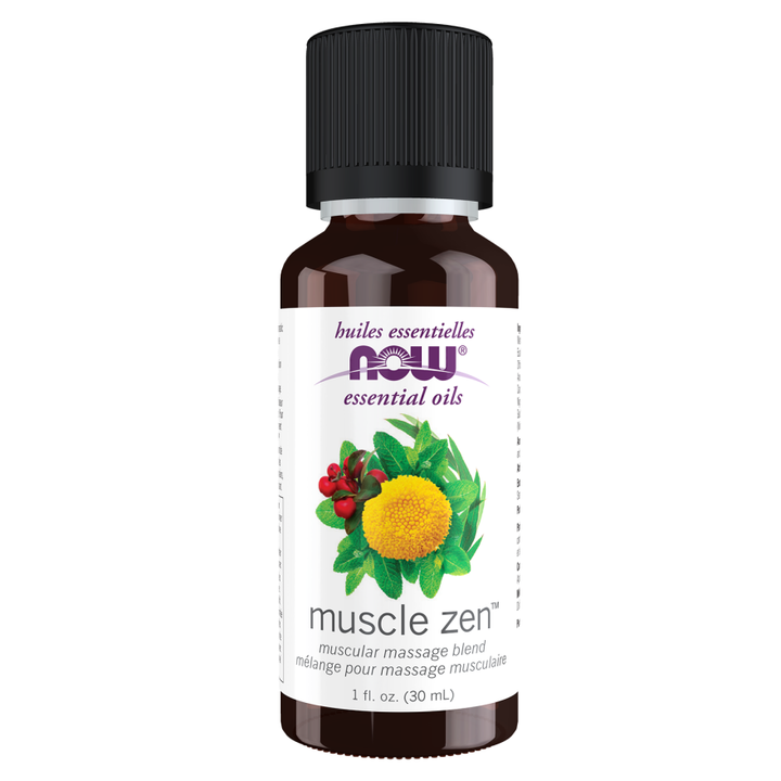 Now Foods Muscle Zen Oil Blend 1oz