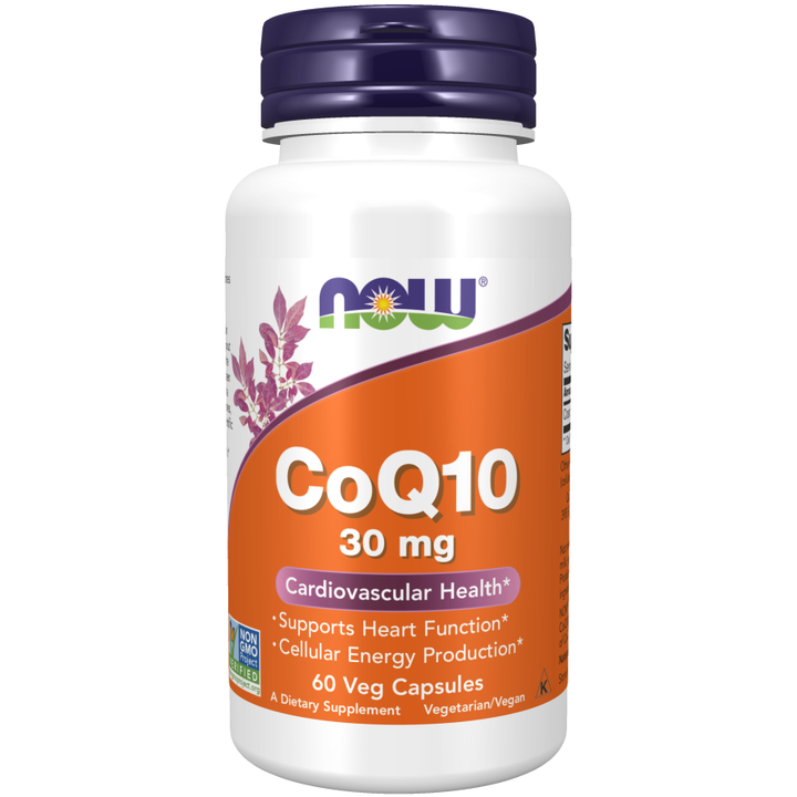 NOW Foods CoQ10 30 mg Vegetarian - 60 Vcaps