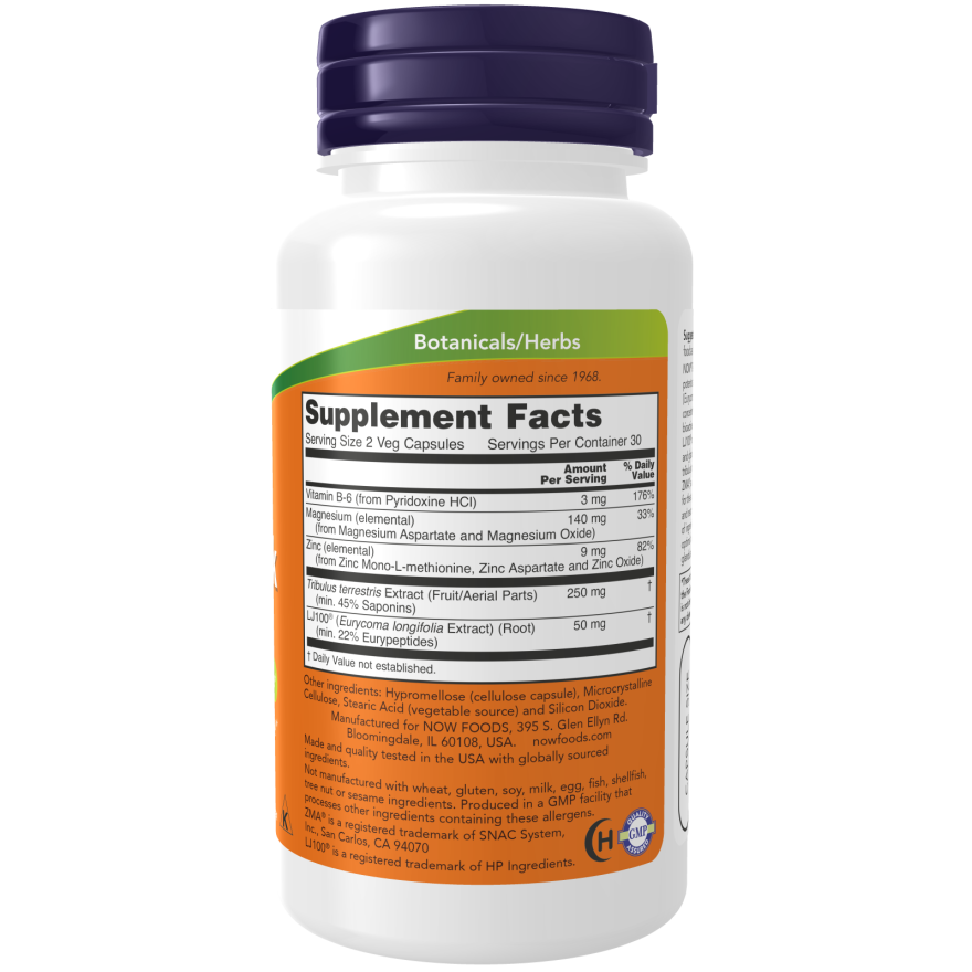 NOW Foods TestoJack 100™ 120 Veg Capsules