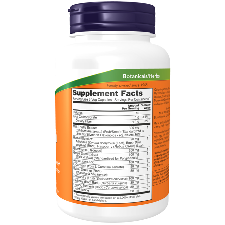 NOW Foods Liver Detoxifier & Regenerator* (by Dr. C. Samuel Verghese, M.D.) - 90 Caps