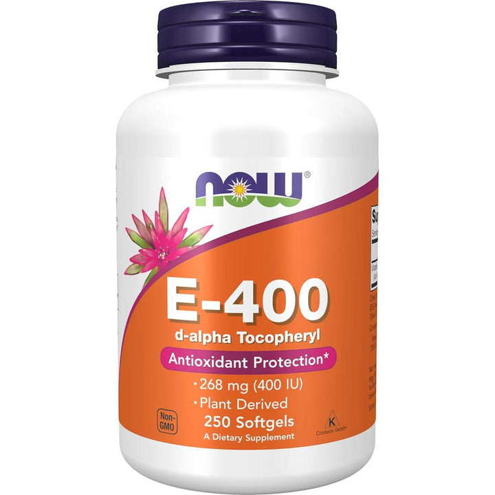 Now Foods Vitamin E 400 IU 250 Softgels