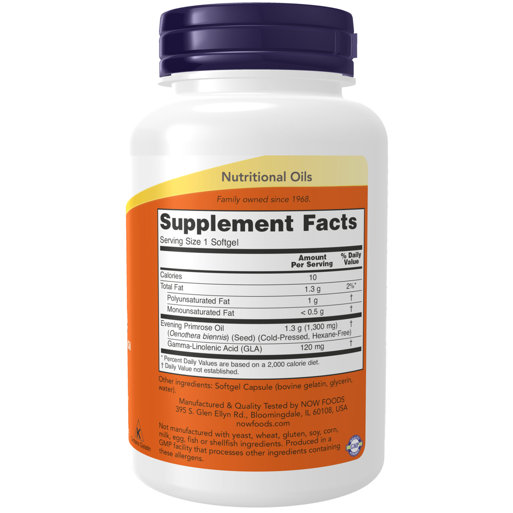 NOW Foods Super Primrose 1300 mg 60 cápsulas blandas