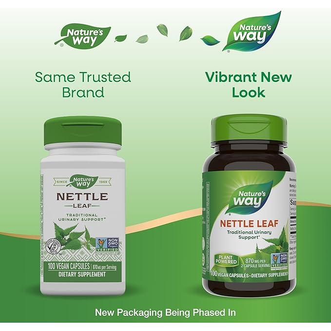 Nature's Way Nettle Leaf 870 mg 100 capsules