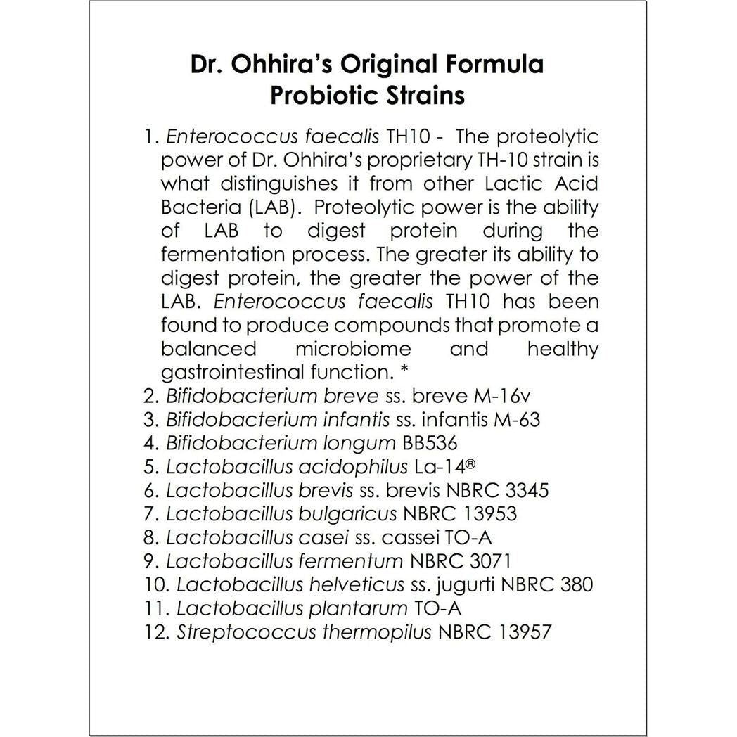 Dr Ohhira's Essential Formulas Original Probiotics 100 capsules