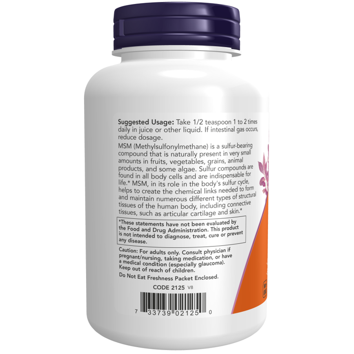 NOW Foods MSM Powder 1 lb.