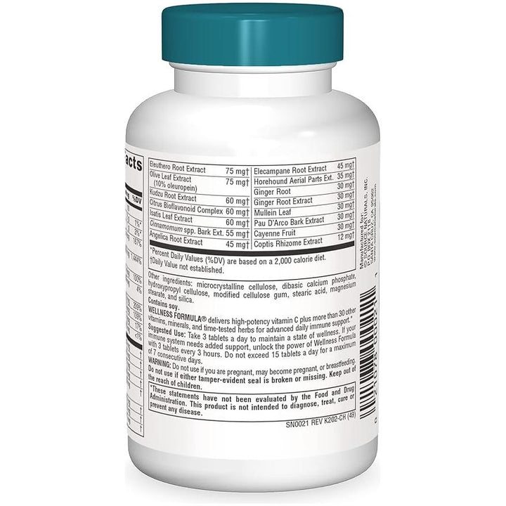 Source Naturals Wellness Formula 45 Tablets