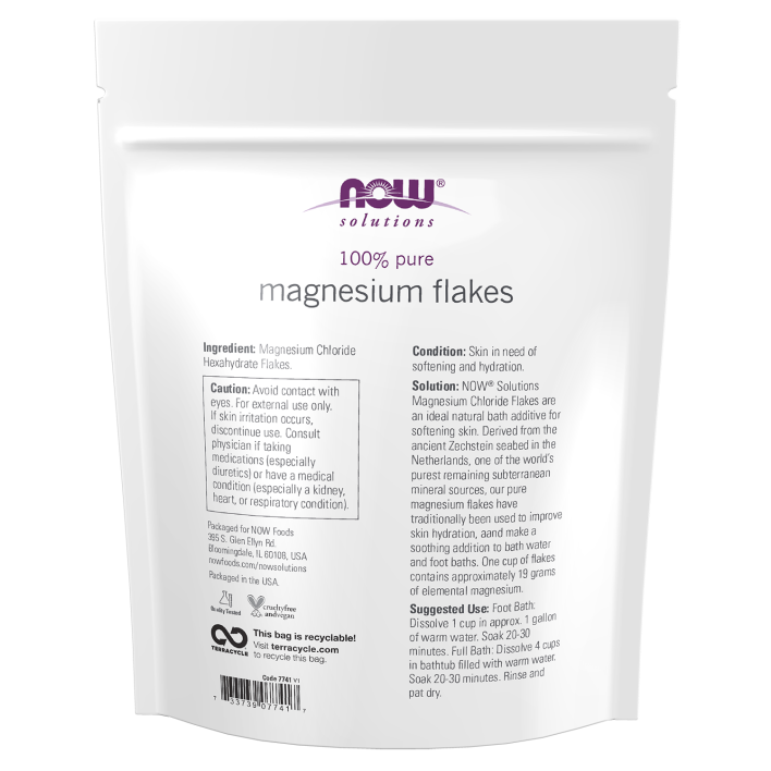 Now Foods Magnesium Flakes 54 oz
