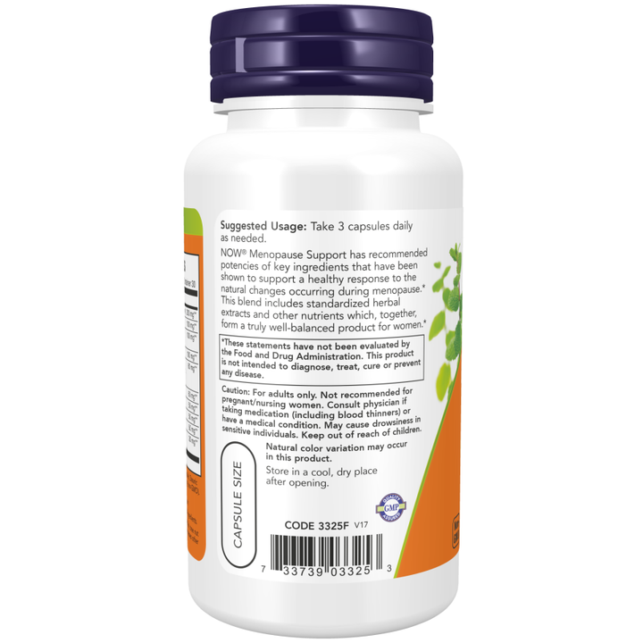 NOW Foods Menopause Support - 90 Caps