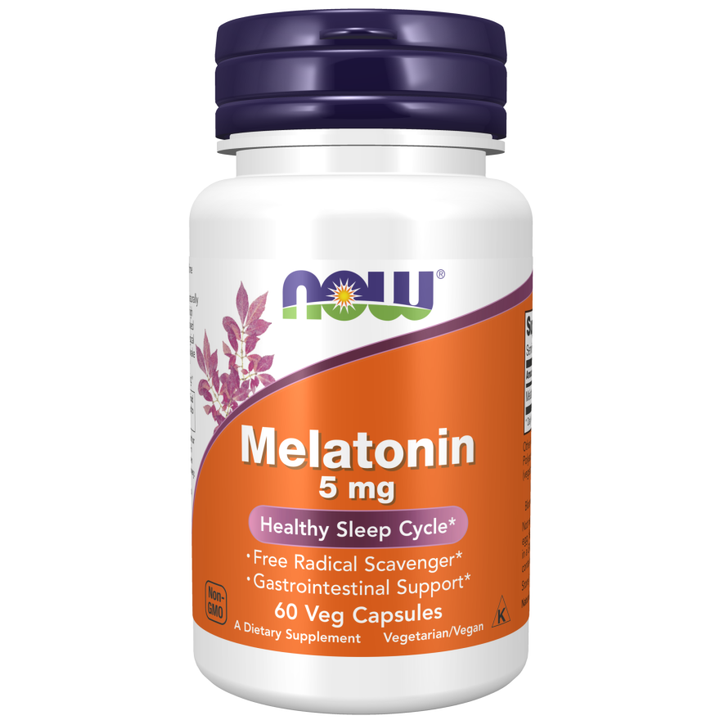 Now Foods Melatonin 5 mg - 60 Vcaps®