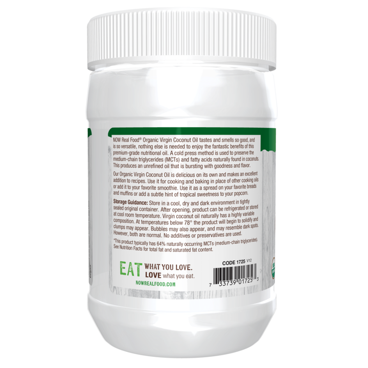 Now Foods Virgin Coconut Oil - 12 oz.