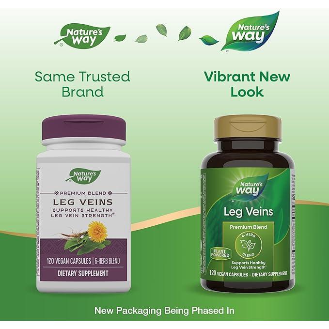 Nature's Way Leg Veins, 120 Capsules