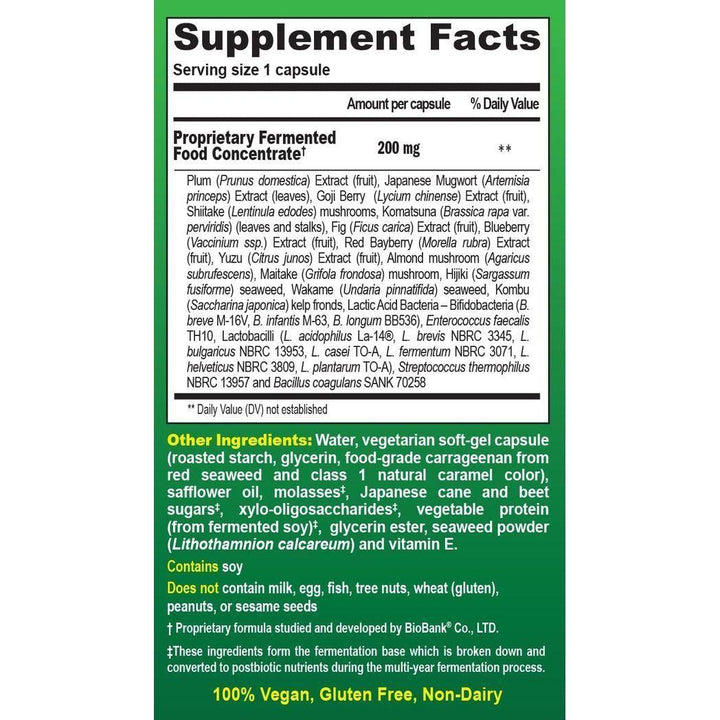 Dr Ohhira's Essential Formulas Original Probiotics 100 capsules