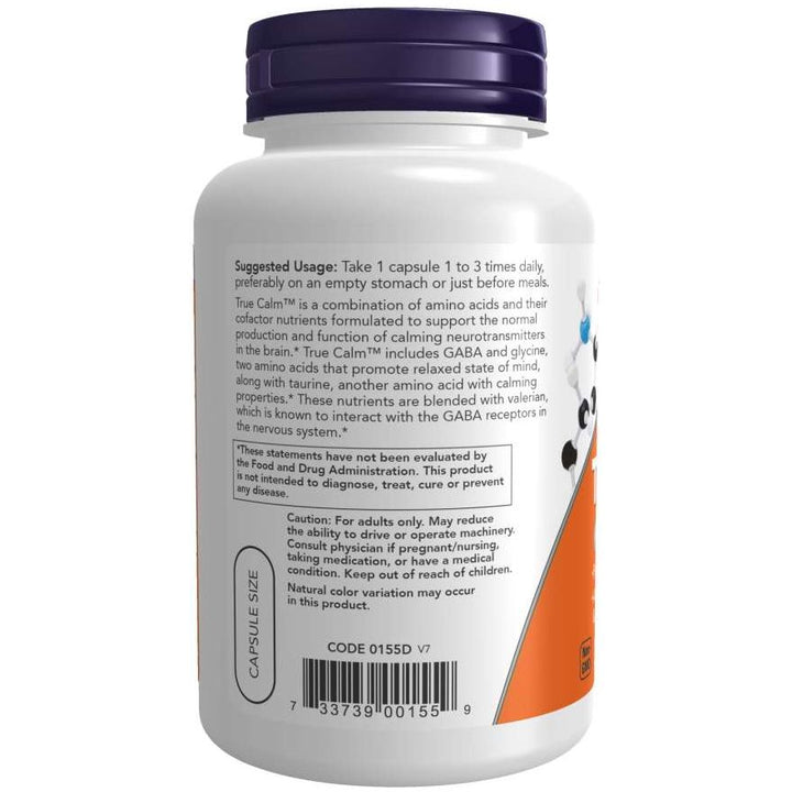 NOW Foods True Calm™ 90 Veg Capsules