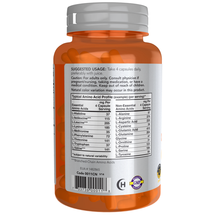 NOW Foods Amino Complete™ 120 Veg Capsules