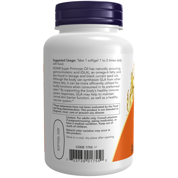 NOW Foods Super Primrose 1300 mg 60 cápsulas blandas