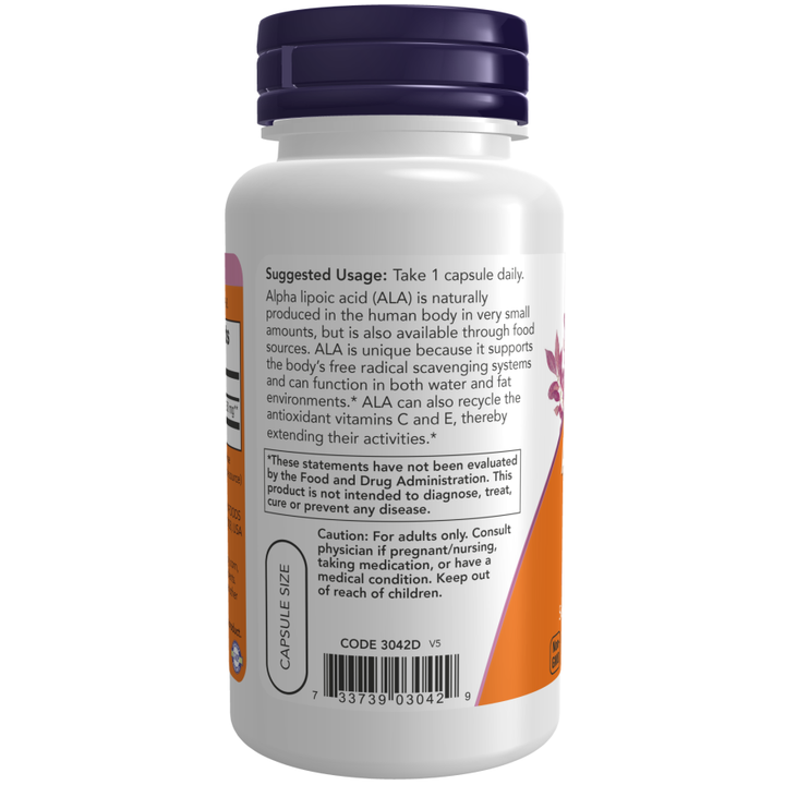 NOW Foods Alpha Lipoic Acid 250 mg - 60 VCaps®
