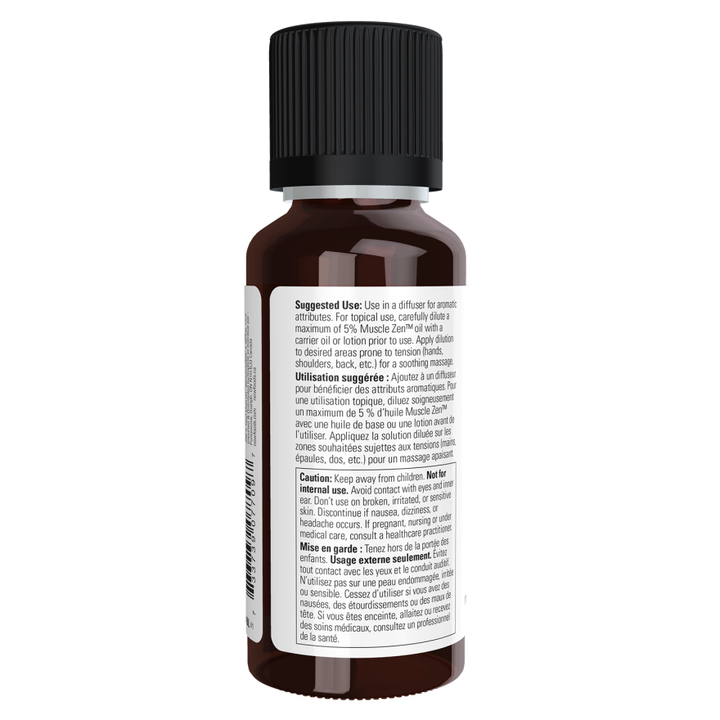 Now Foods Muscle Zen Oil Blend 1oz