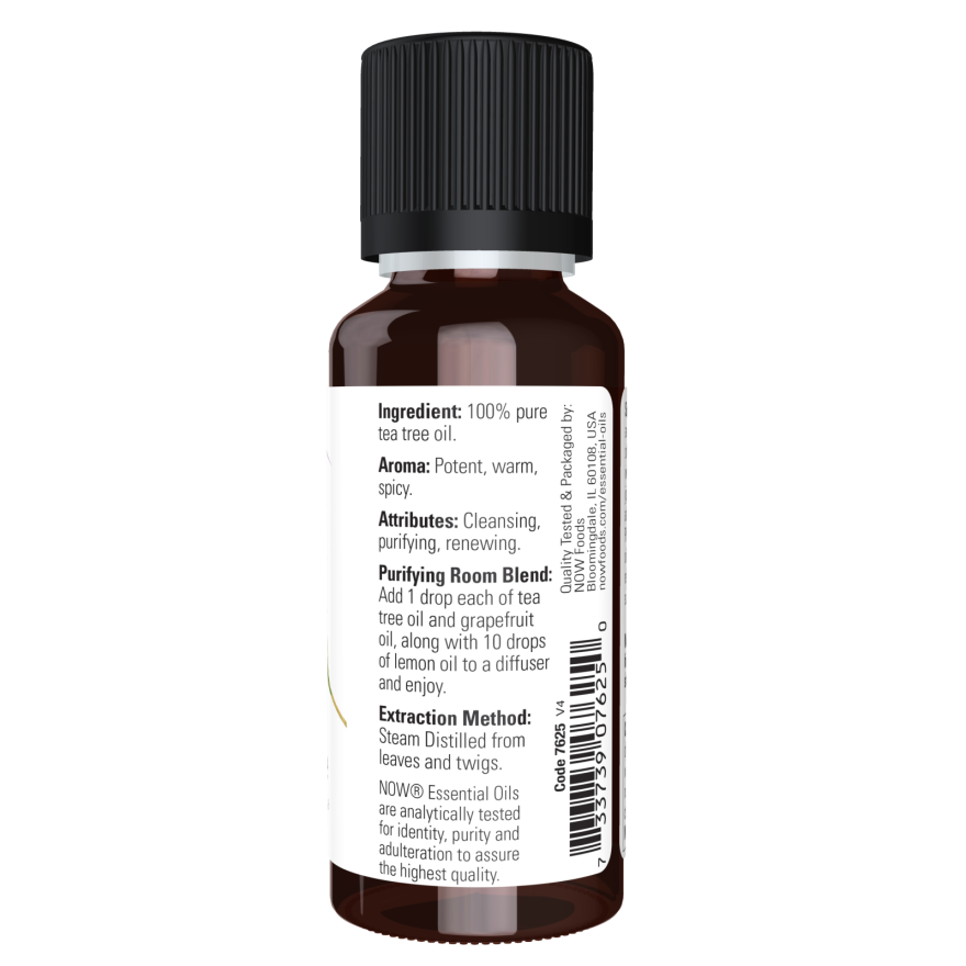 Now Foods Tea Tree 1oz Pure Essential Oil 100%