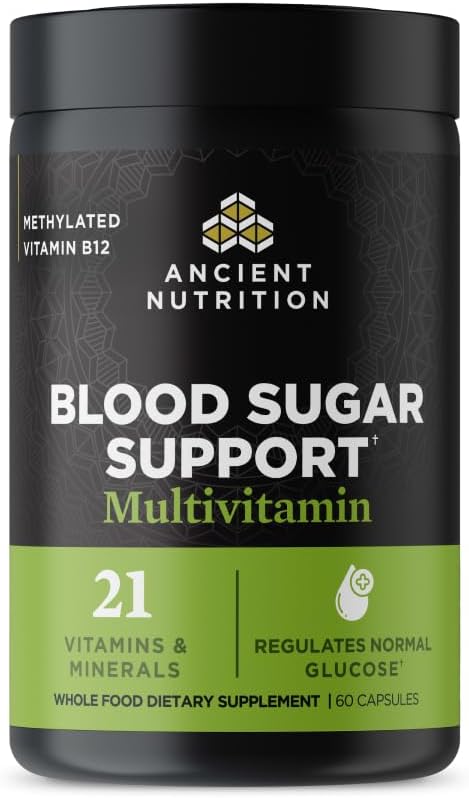 Ancient Nutrition Blood Sugar Support Multivitamin 30 Servings