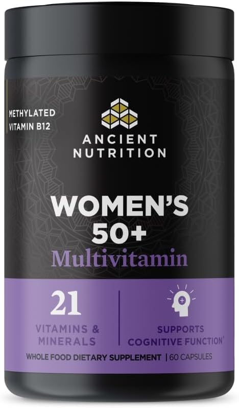 Ancient Nutrition Women’s 50 Plus 30 Servings