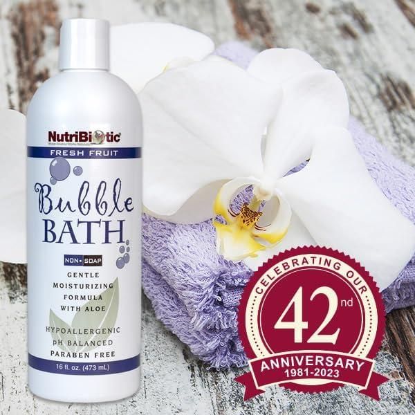 Nutribiotic Bubble Bath, Fresh Fruit 16 fl. oz.