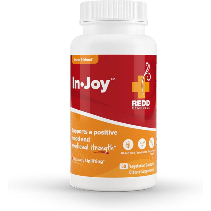 Redd Remedies, In Joy, Supports Mood and Emotional Strength, 60 Tablets