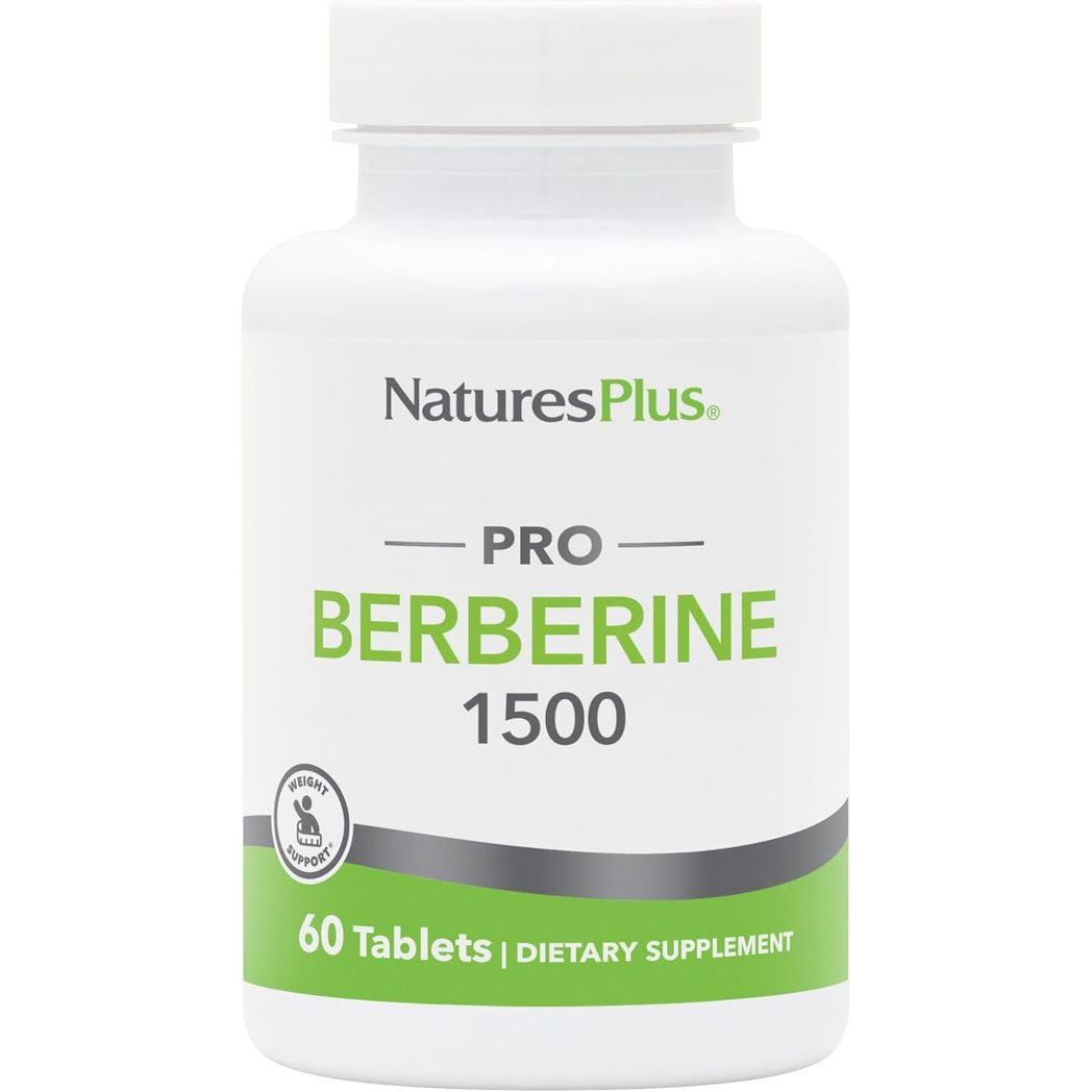 Natures Plus PRO Berberine 1500 mg 60 Tablets