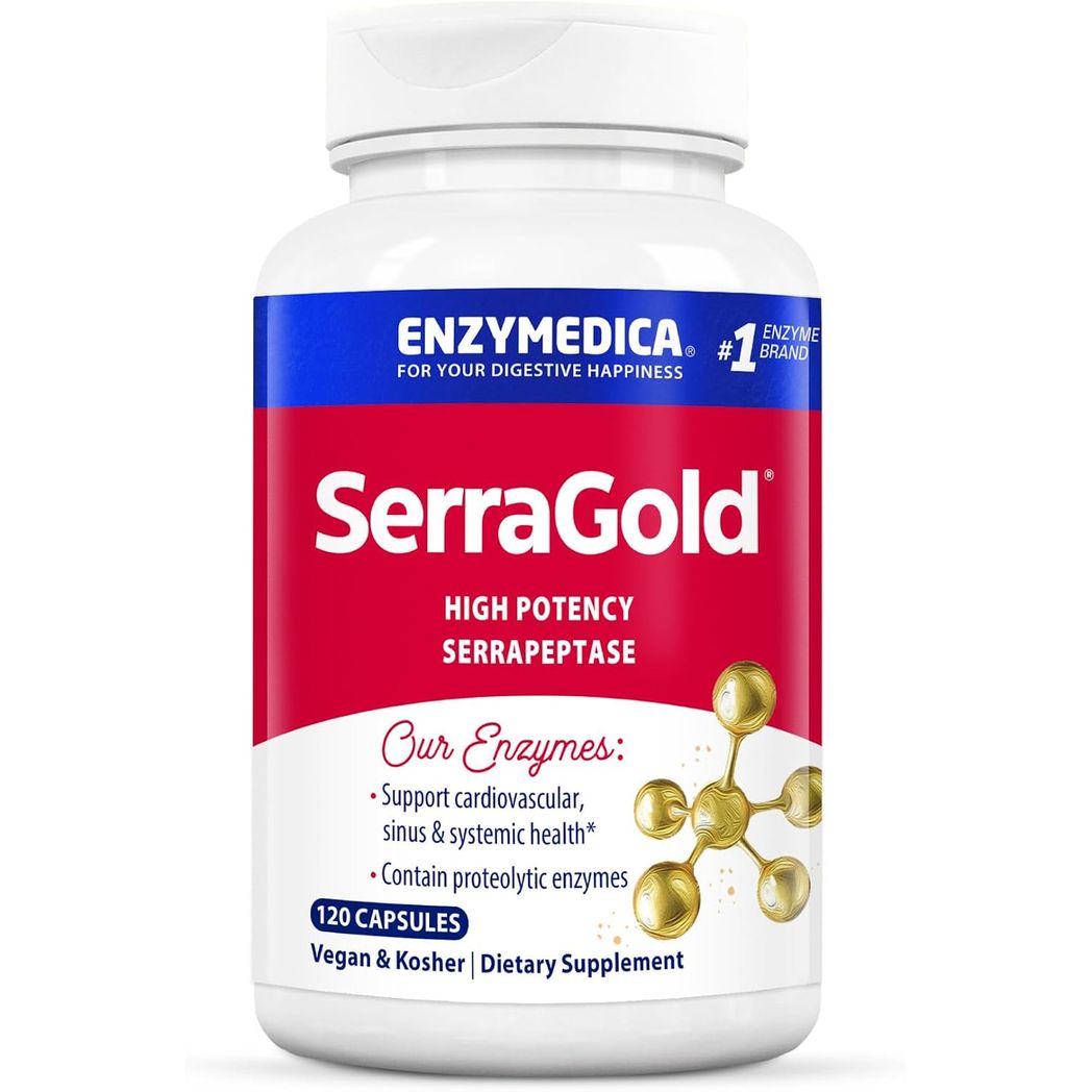 Enzymedica SerraGold 120 Capsules